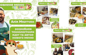 Алік Мкртчян розробив оновлене меню для OneCamp
